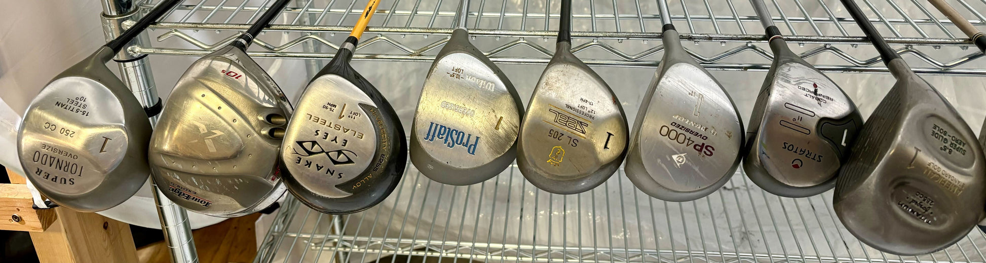 Wholesale Lot of 25 Golf Clubs - Assorted Drivers-Next Round