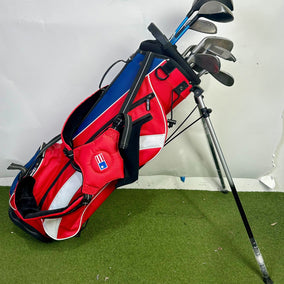 U.S Kids Golf Bag - Includes Complete Right-Handed U.S Kids Junior Golf Set-Next Round