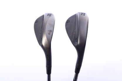 Used TaylorMade Milled Grind 3 Black Wedge Set - Right-Handed - 52*, 56* - Extra Stiff Flex