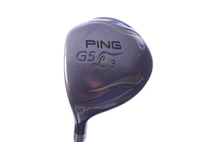 Used Ping G5 L 3-Wood - Left-Handed - 18 Degrees - Ladies Flex-Next Round