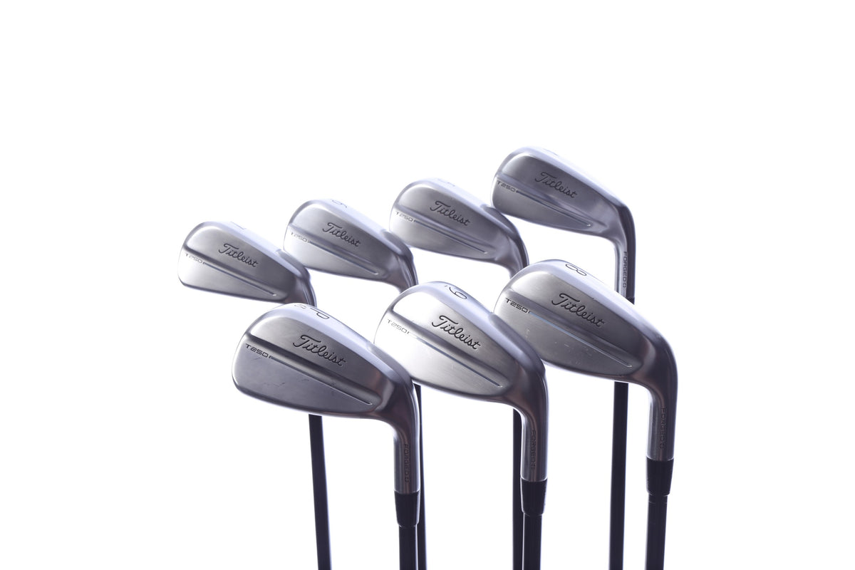 Used Titleist 2025 T250 Iron Set - Right-Handed - 4-PW - Regular Flex