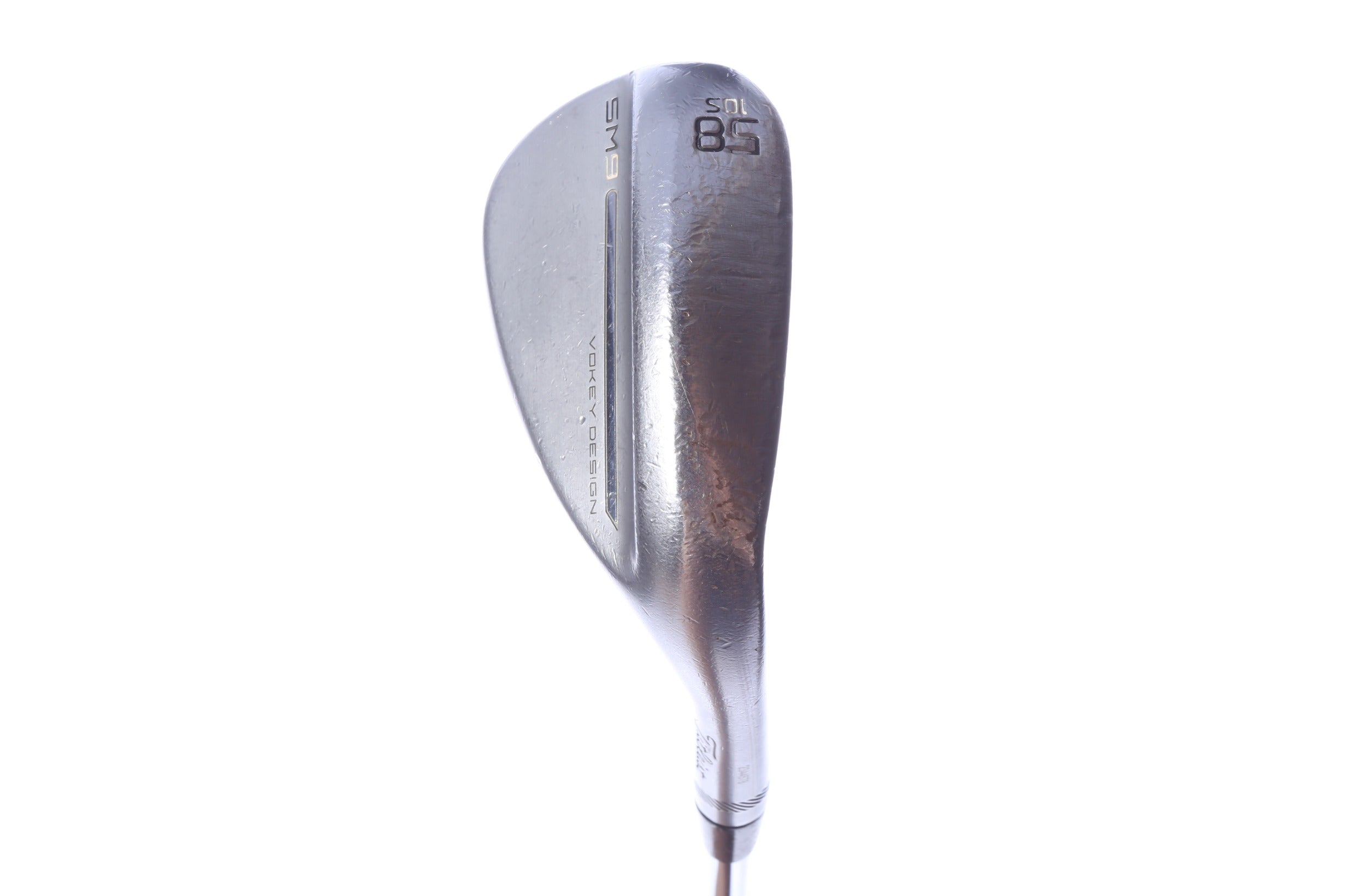 Used Titleist Vokey SM9 Tour Chrome Lob Wedge - Right-Handed - 58 Degrees - Regular Flex