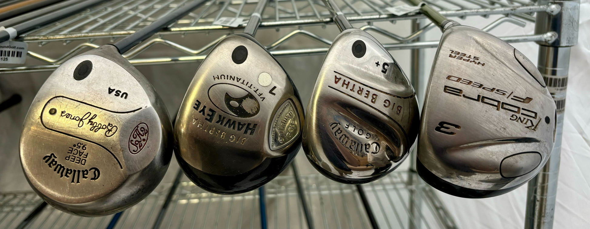Wholesale Lot of 30 Golf Clubs - Assorted Drivers and Fairway Woods-Next Round
