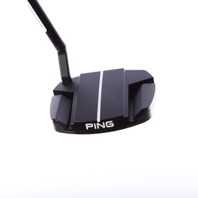 Used Ping PLD Milled Ally Blue 4 Gunmetal Putter - Right-Handed - 35 in - Mallet-Next Round