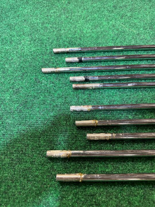 Wholesale Lot of 10 NS Pro Steel Fitting Shafts No Tips-Next Round