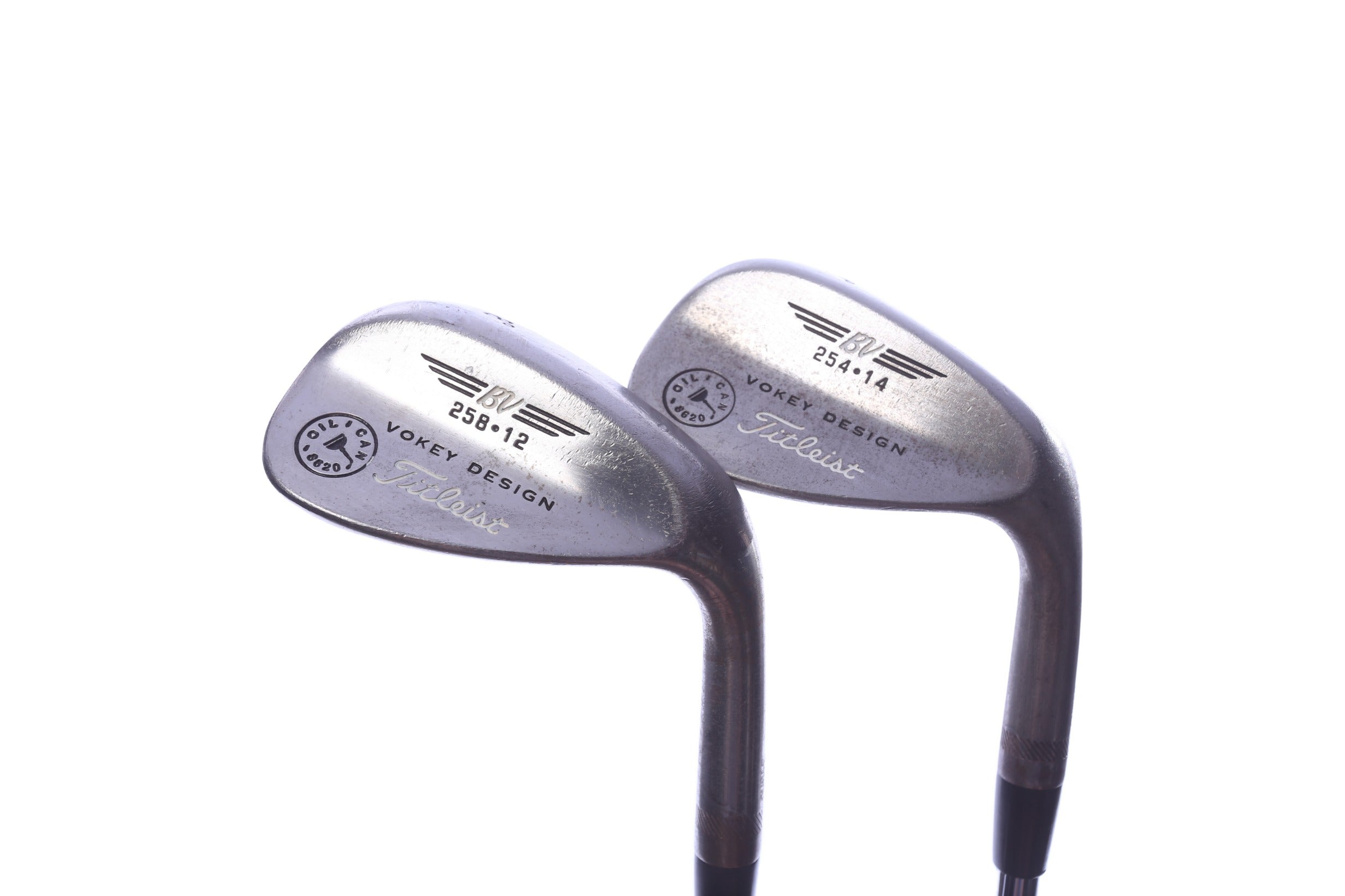 Used Titleist Vokey Oil Can Wedge Set - Right-Handed - 54*, 58* - Stiff Flex