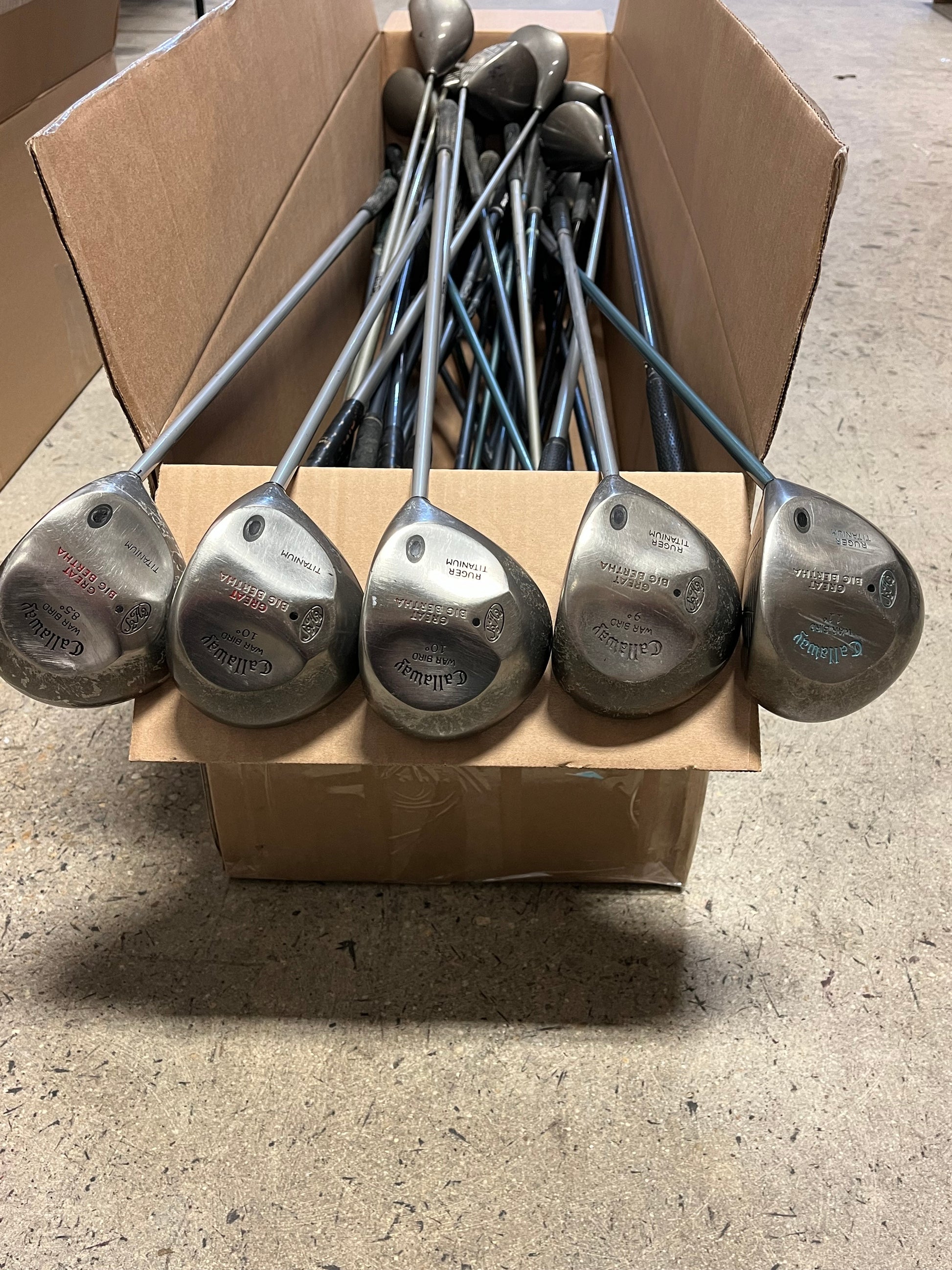 Wholesale Lot of 35 Callaway Drivers-Next Round