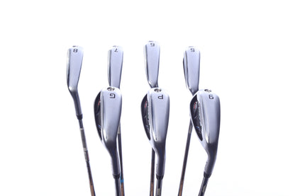 Used Cobra LTDx One Length Iron Set - Right-Handed - 5-PW, GW - Stiff Flex
