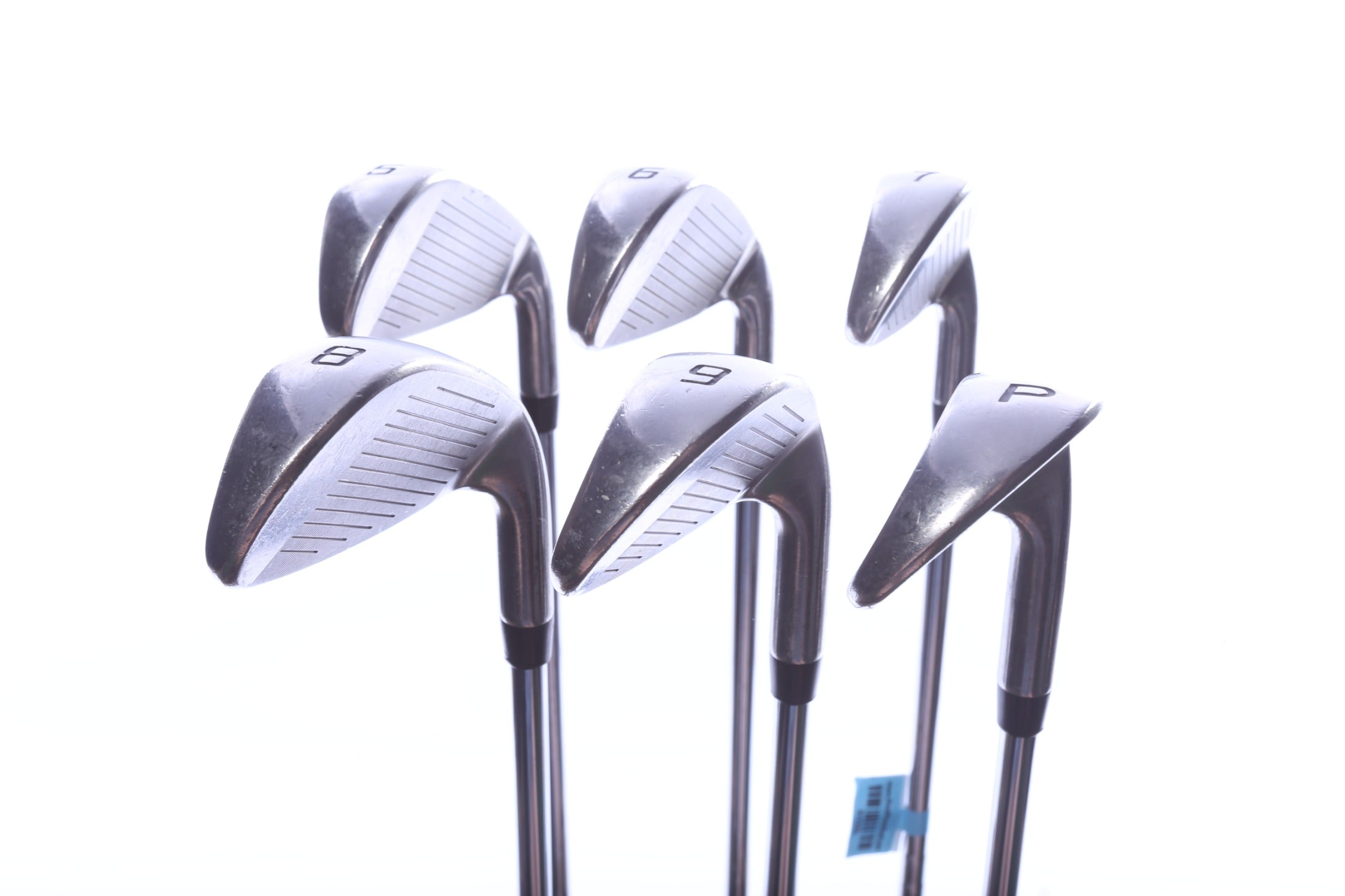 Used Cobra King F8 One Length Iron Set - Left-Handed - 5-PW - Stiff Flex