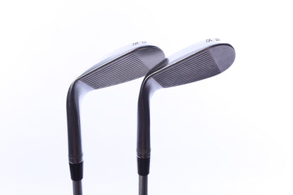 Used Callaway JAWS Raw Chrome Wedge Set - Right-Handed - 54*, 58* - Stiff Flex