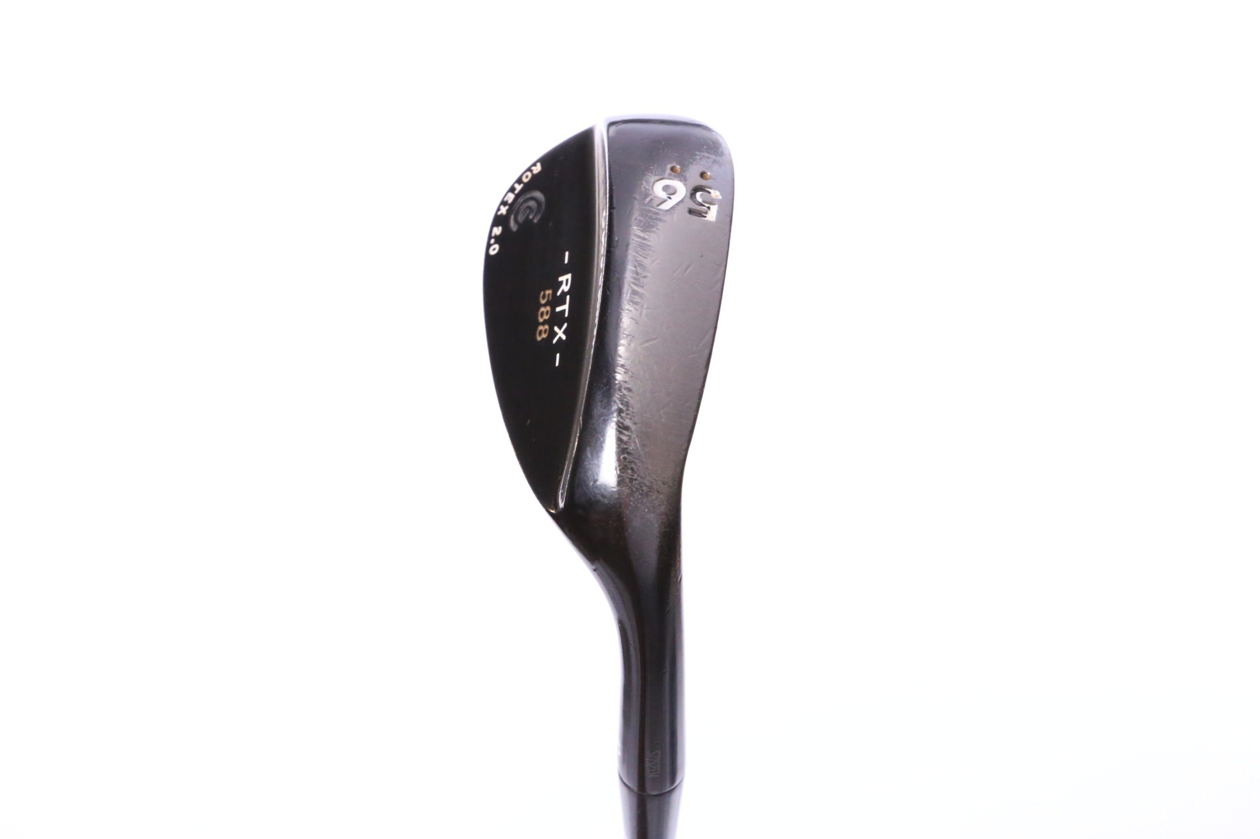 Used Cleveland 588 RTX 2.0 Black Satin Sand Wedge - Right-Handed - 56 Degrees - Extra Stiff Flex