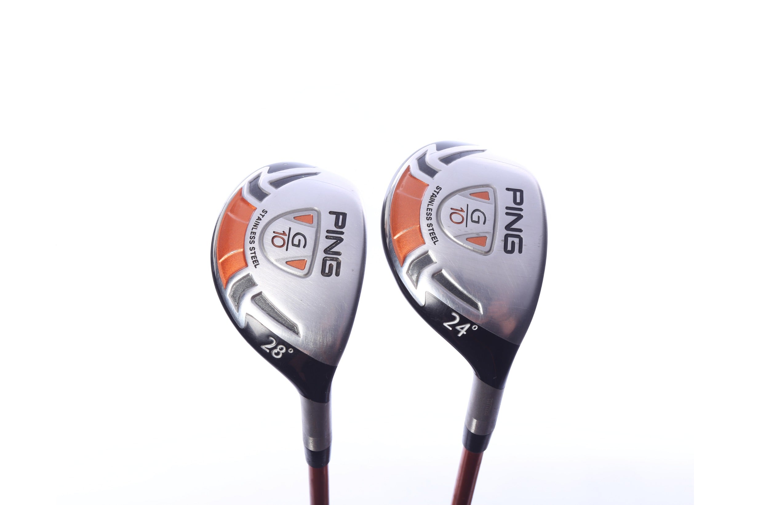 Used Ping G10 Hybrid Set - Right-Handed - 3H, 4H - Regular Flex