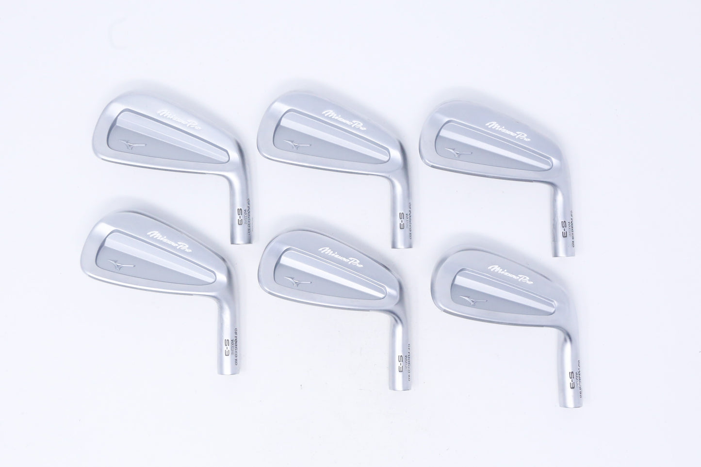 Used Mizuno Pro S-3 Iron Set - HEAD ONLY - Right-Handed - 5-PW-Next Round