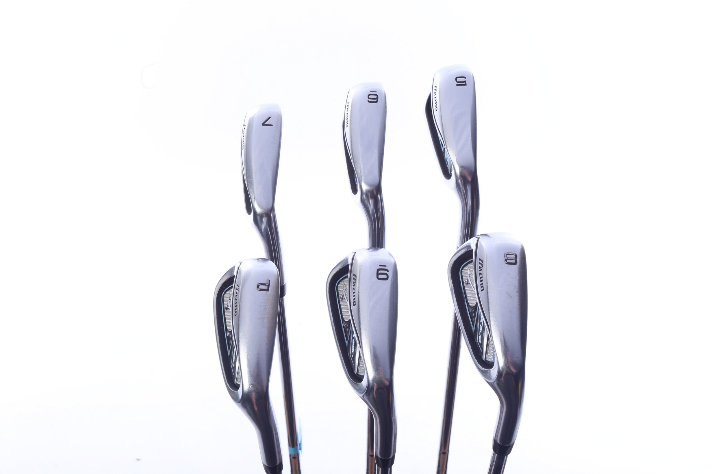 Used Mizuno JPX 800 Iron Set - Right-Handed - 5-PW - Stiff Flex