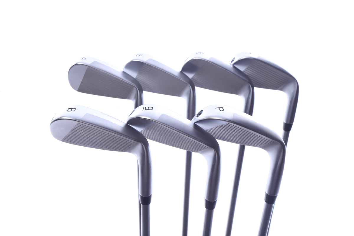 Used Cobra King Forged TEC One Length 2020 Iron Set - Left-Handed - 4-PW - Regular Flex