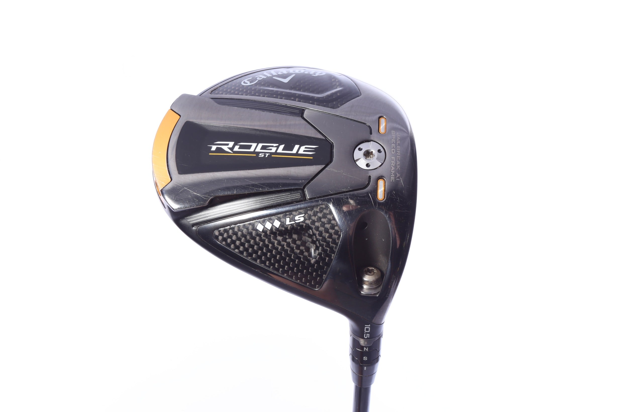 Used Callaway Rogue ST Triple Diamond LS Driver - 10.5 Degrees - Regular Flex Mitsubishi Tensei AV Blue - Right-Handed