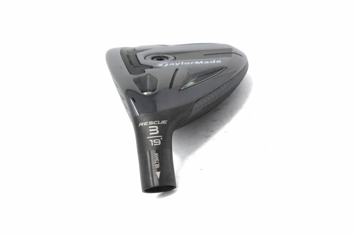 Used TaylorMade Qi35 Rescue 3H - HEAD ONLY - Left-Handed - 19 Degrees-Next Round