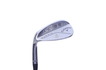 Used Callaway JAWS Raw Chrome Sand Wedge - Left-Handed - 56 Degrees - Wedge Flex