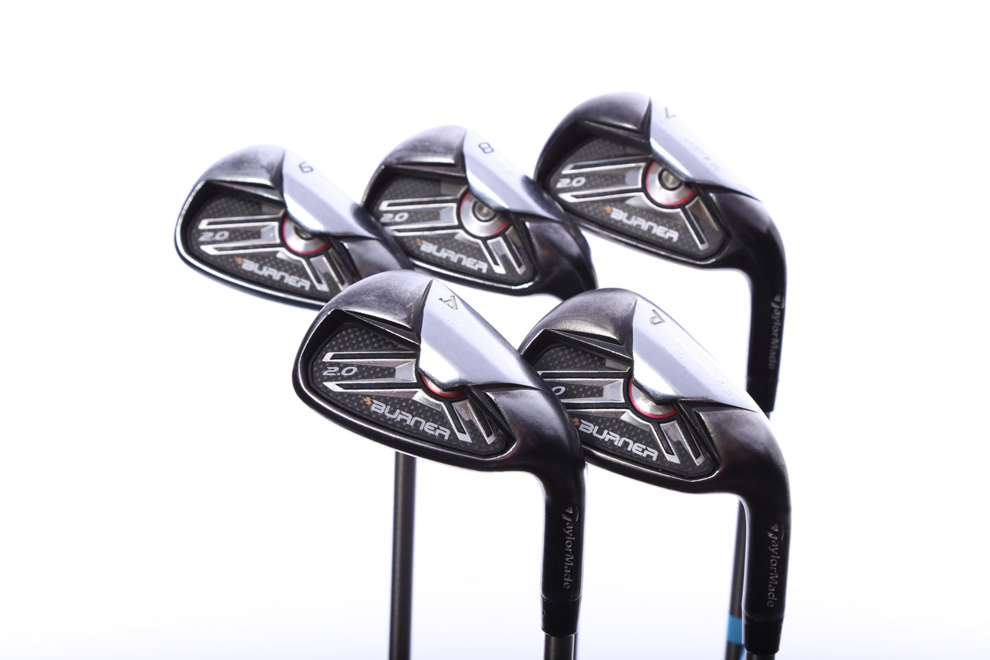 Used TaylorMade Burner 2.0 Iron Set - Right-Handed - 7-PW, AW - Regular Flex-Next Round