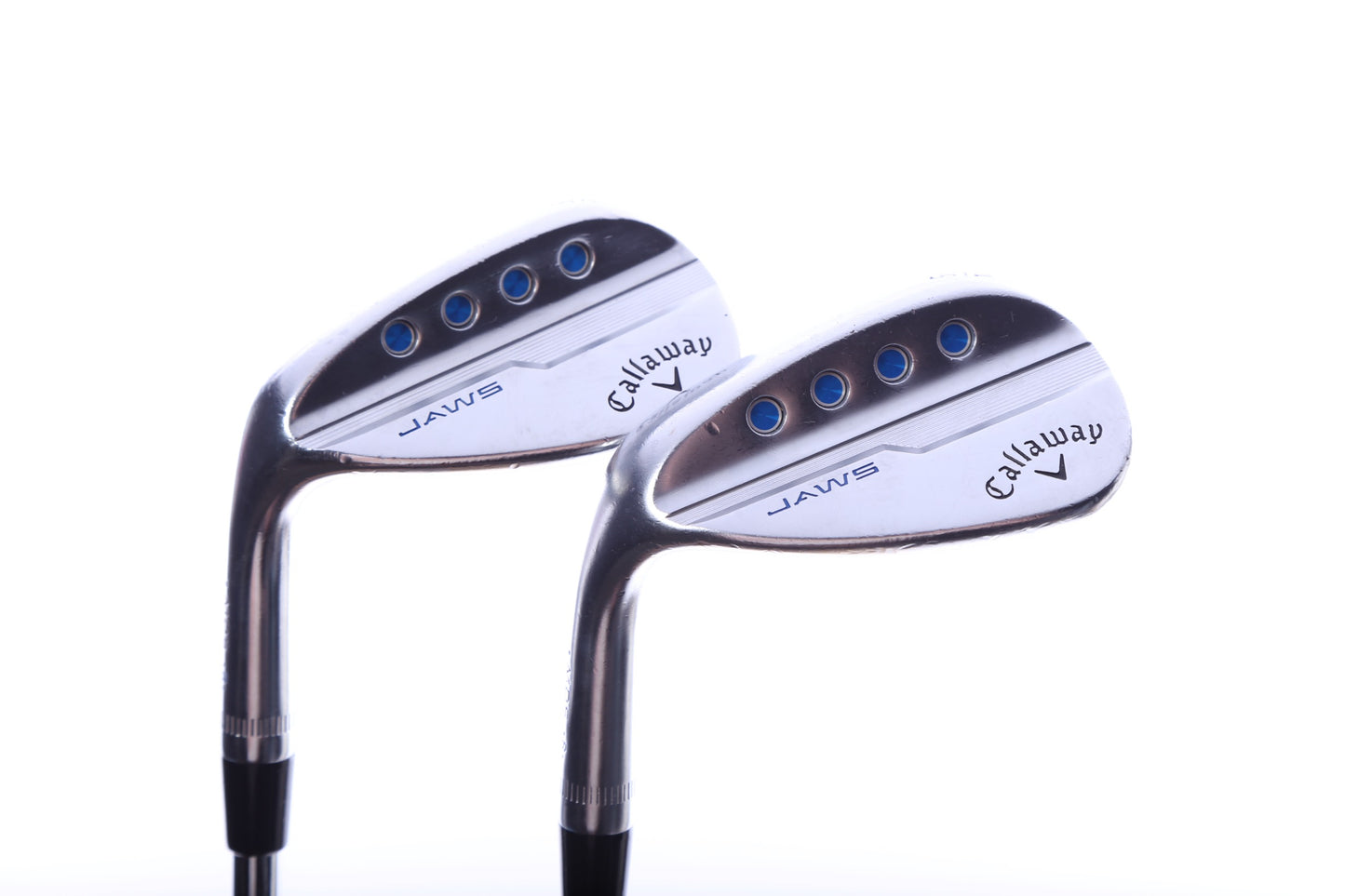 Used Callaway JAWS Forged Chrome Wedge Set - Left-Handed - 52*, 56* - Wedge Flex-Next Round
