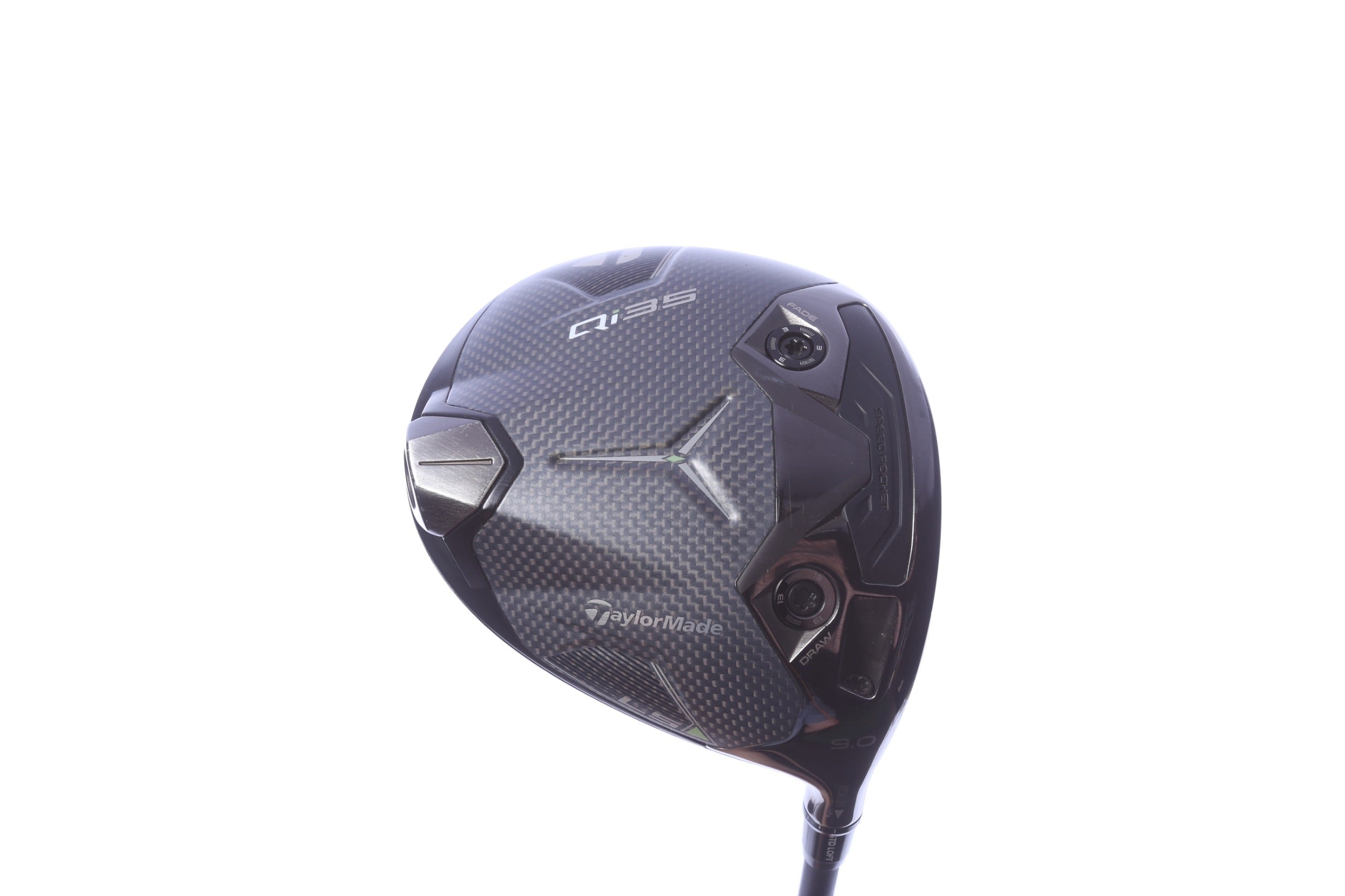 Used TaylorMade Qi35 LS Driver - 9 Degrees - Extra Stiff Flex Aldila NV Green - Right-Handed