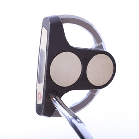 Used Odyssey White Steel 2-Ball Center Shaft Putter - Right-Handed - 34 in - Mallet-Next Round