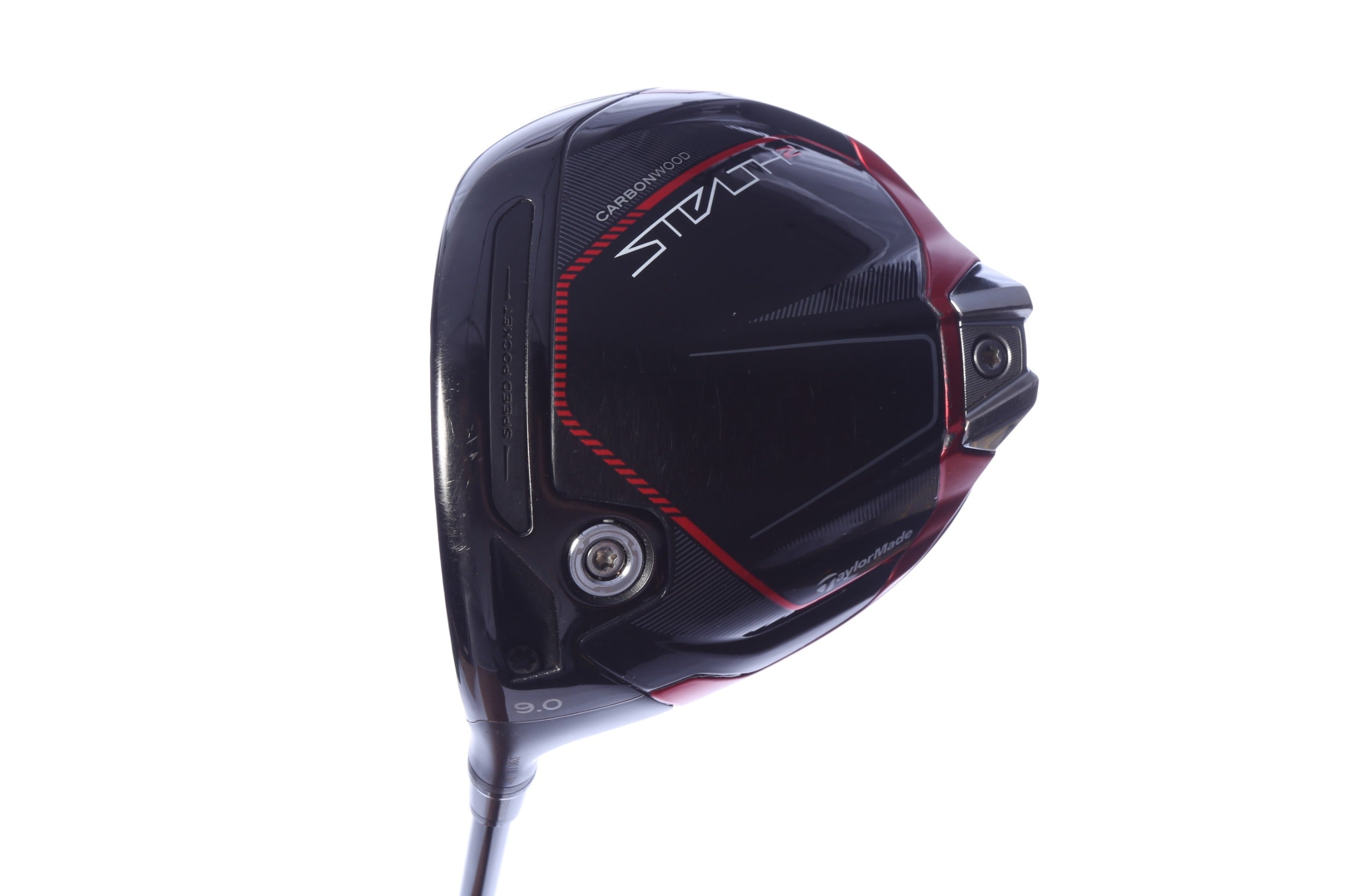 Used TaylorMade STEALTH 2 Driver - 9 Degrees - Stiff Flex Fujikura Ventus Red TR - Left-Handed