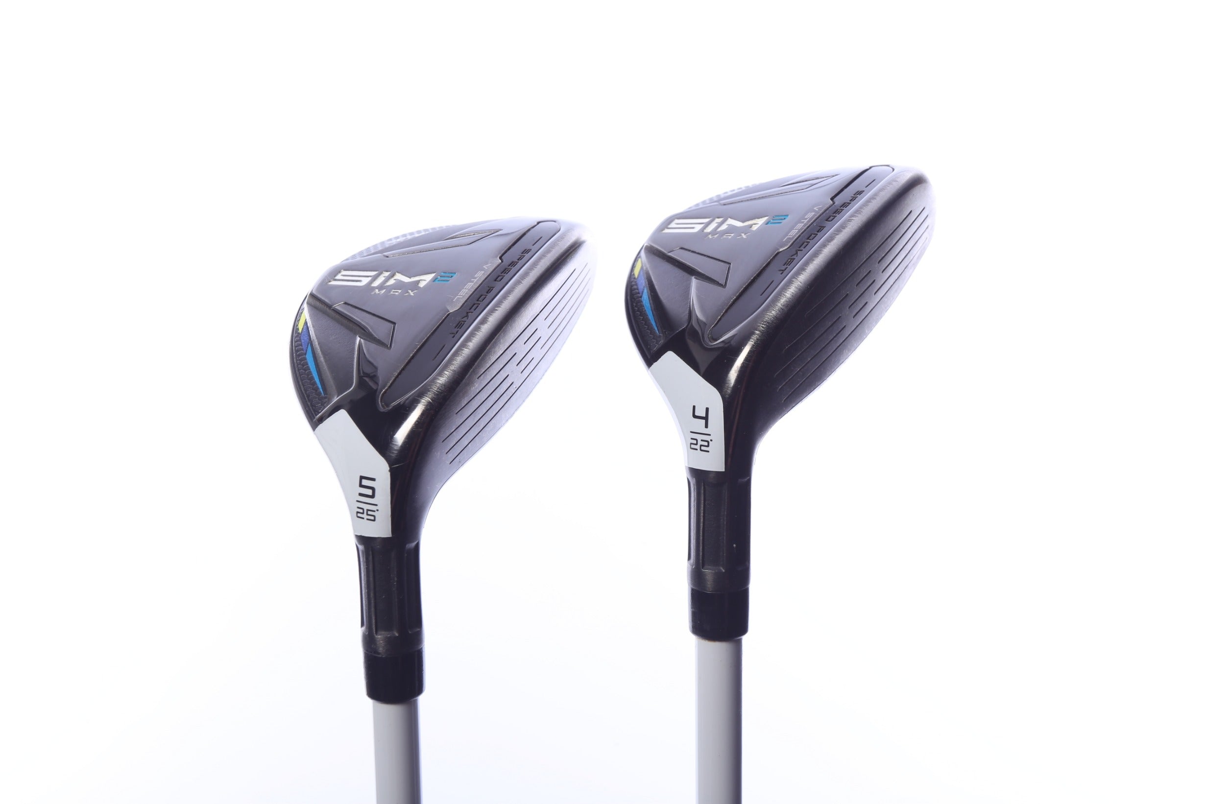 Used TaylorMade SIM2 MAX Rescue Hybrid Set - Right-Handed - 4H, 5H - Ladies Flex