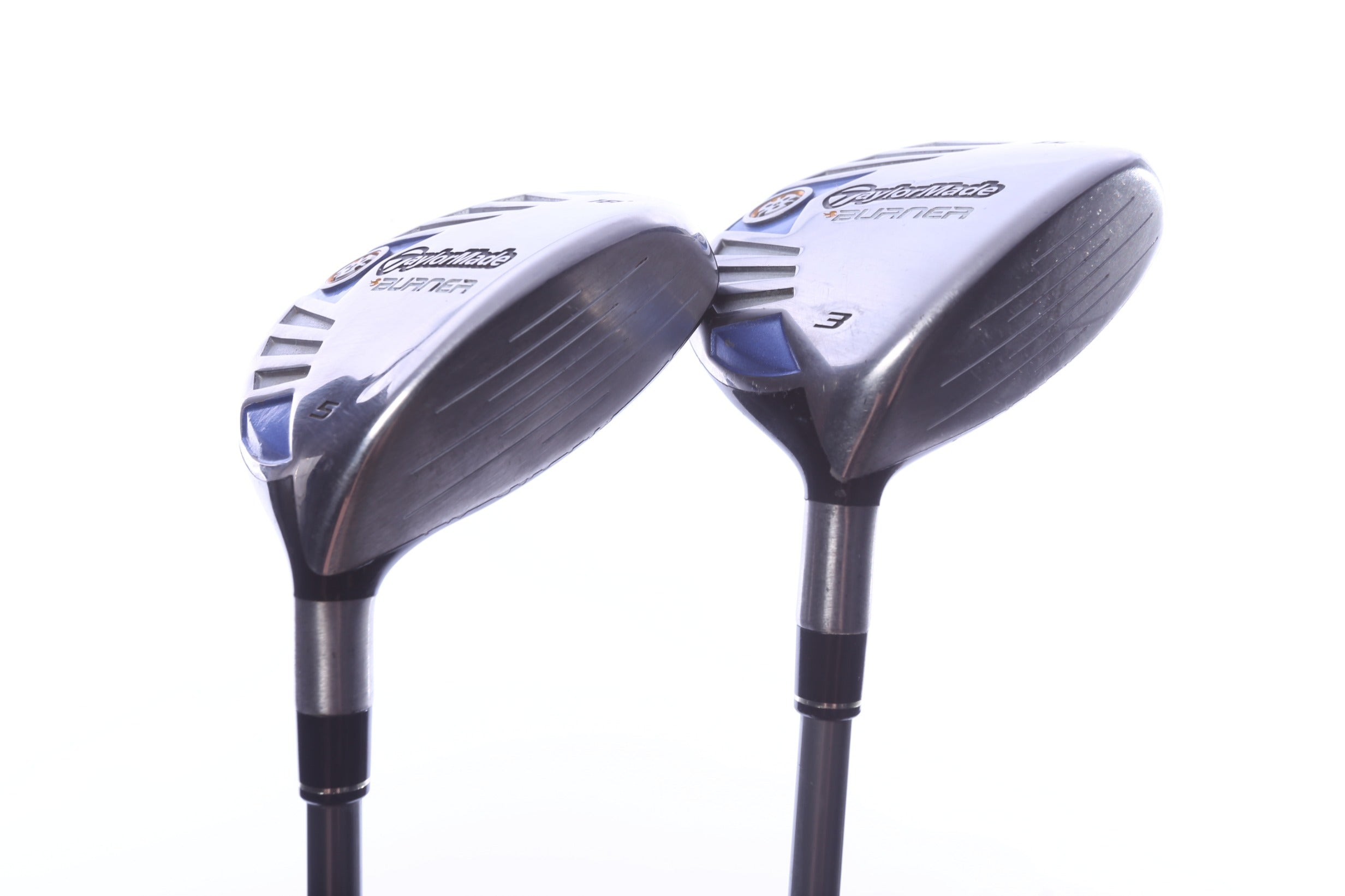 Used TaylorMade Burner Steel Wood Set - Right-Handed - 3W, 5W - Ladies Flex