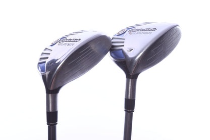 Used TaylorMade Burner Steel Wood Set - Right-Handed - 3W, 5W - Ladies Flex