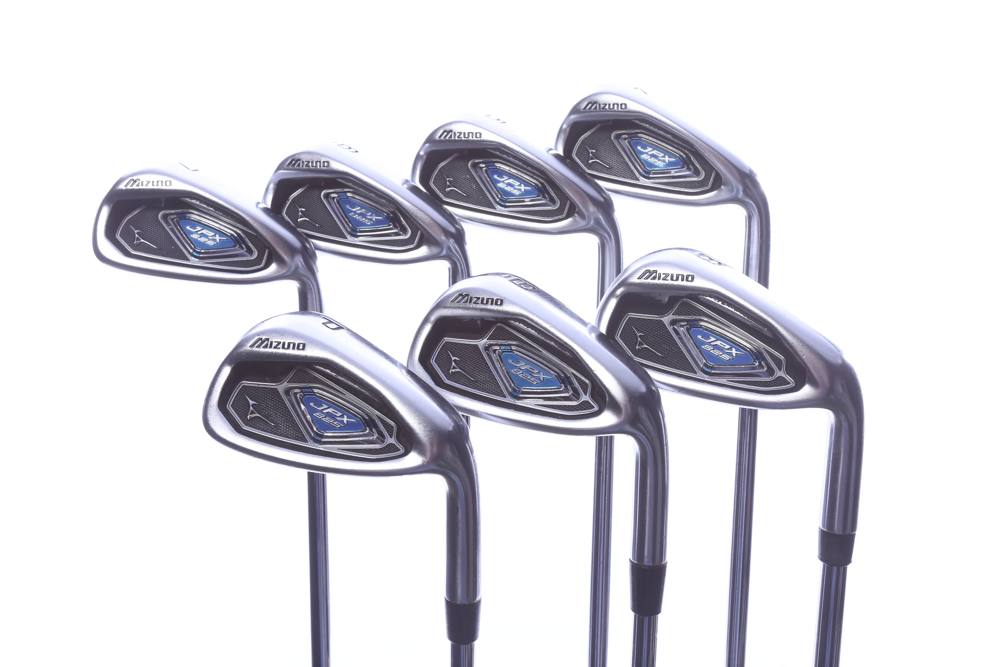 Used Mizuno JPX 825 Iron Set - Right-Handed - 4-PW - Stiff Flex