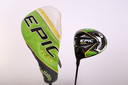 Used Callaway Epic Flash Driver - Left-Handed - 9 Degrees - Extra Stiff Flex-Next Round