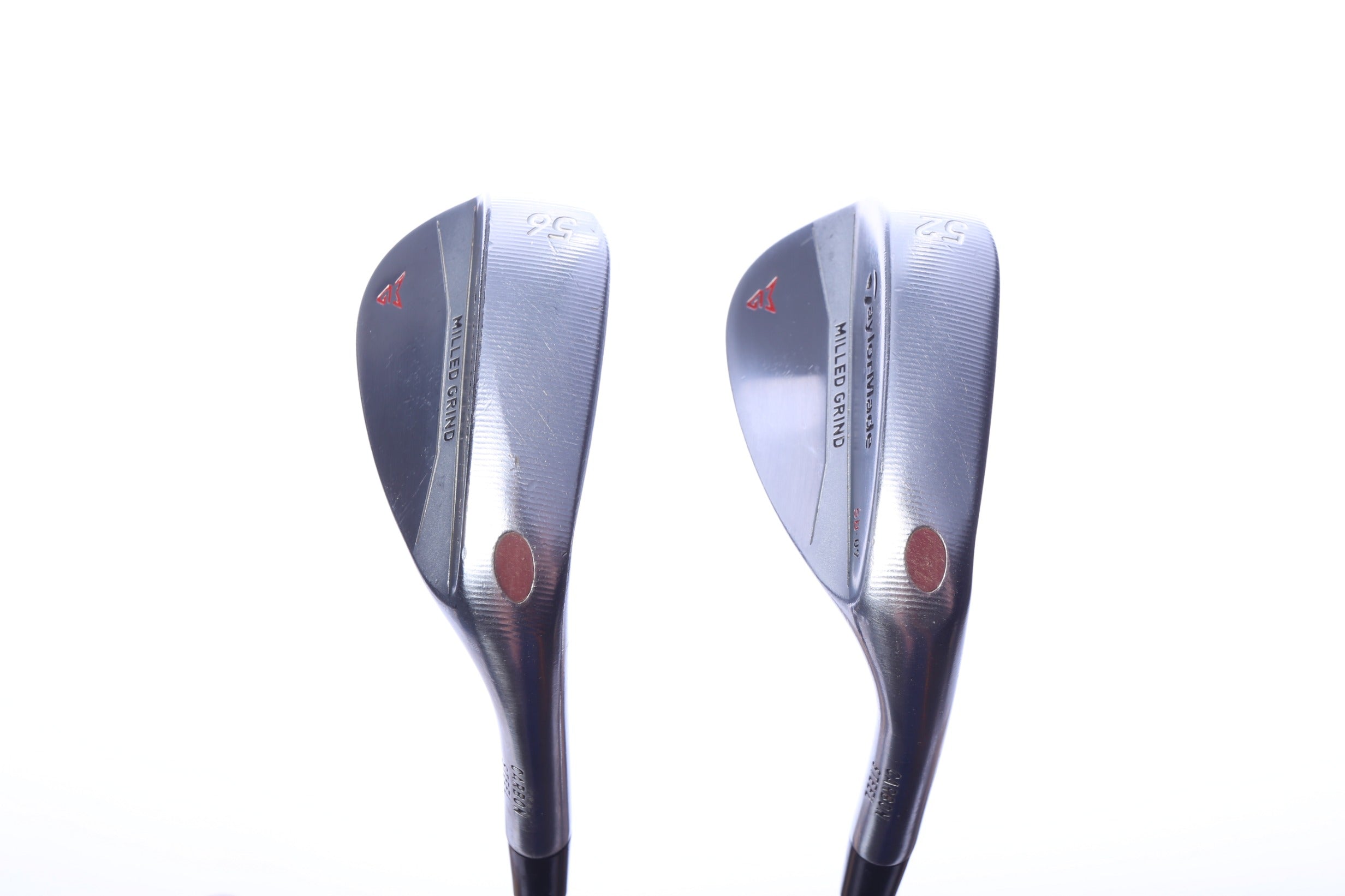 Used TaylorMade Milled Grind Wedge Set - Right-Handed - 52*, 56* - Wedge Flex