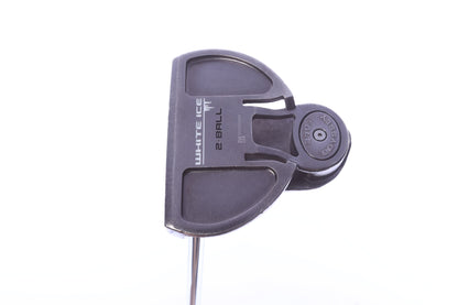 Used Odyssey White Ice 2-Ball Putter - Left-Handed - 33 in - Mallet