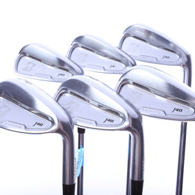 Used Bridgestone J40 Dual Pocket Cavity Iron Set - Right-Handed - 5-PW - Regular Plus Flex-Next Round