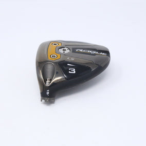 Used Callaway Rogue ST LS 3-Wood - HEAD ONLY - Left-Handed - 15 Degrees-Next Round
