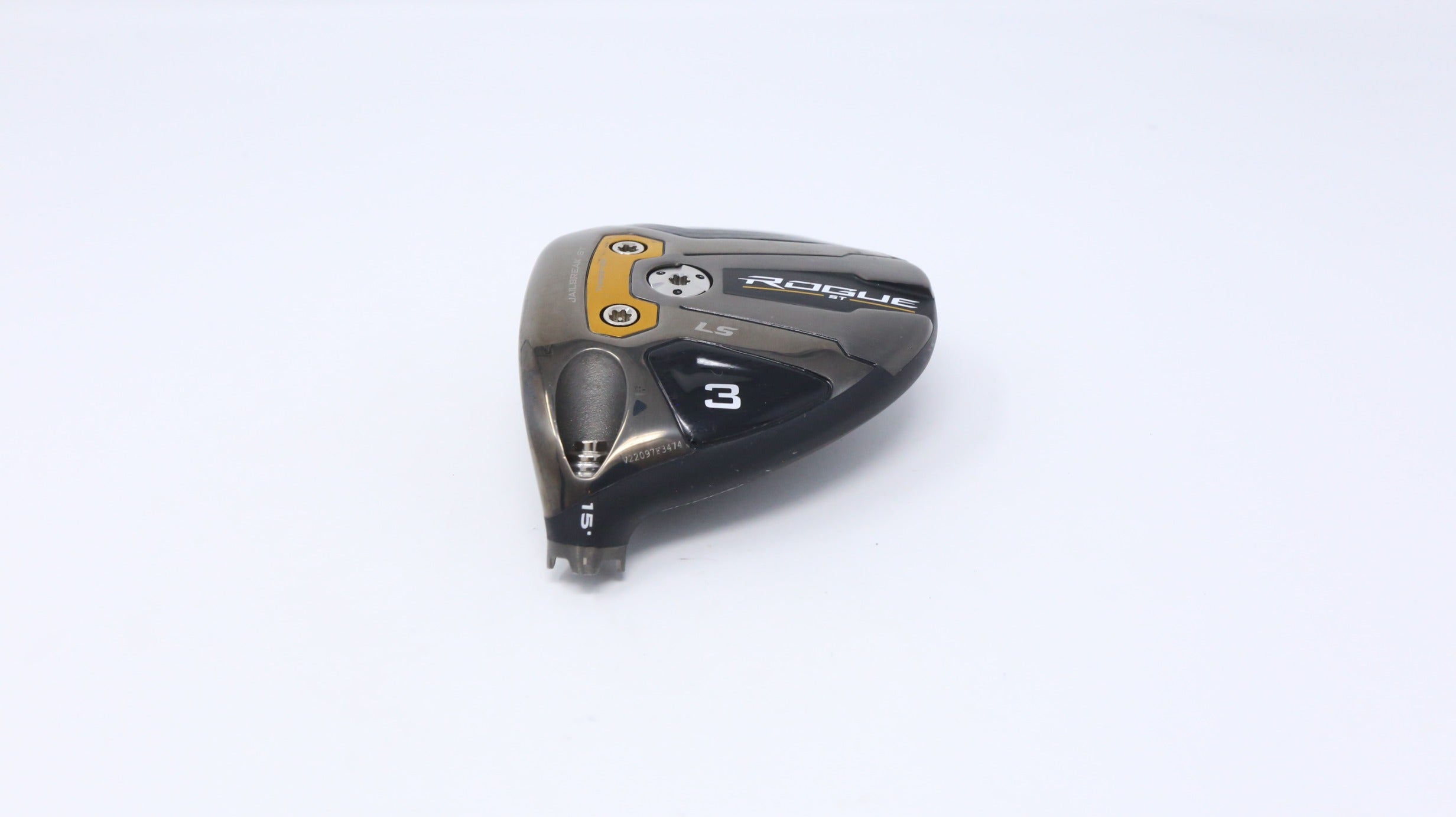 Used Callaway Rogue ST LS 3-Wood - HEAD ONLY - Left-Handed - 15 Degrees-Next Round