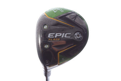 Used Callaway Epic Flash 5-Wood - Left-Handed - 18 Degrees - Stiff Flex-Next Round
