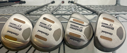 Wholesale Lot of 25 Golf Clubs - Cleveland Quadpro Fairway Woods-Next Round