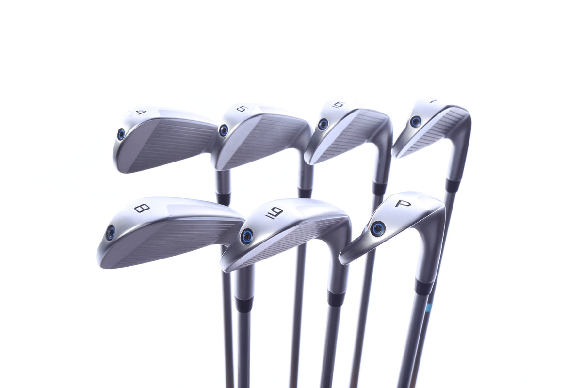 Used Cobra King Forged TEC One Length 2020 Iron Set - Left-Handed - 4-PW - Regular Flex