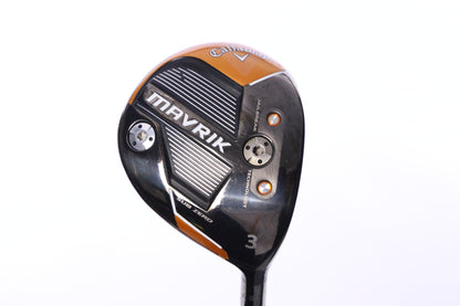 Used Callaway Mavrik Sub Zero 3-Wood - Right-Handed - 15 Degrees - Extra Stiff Flex