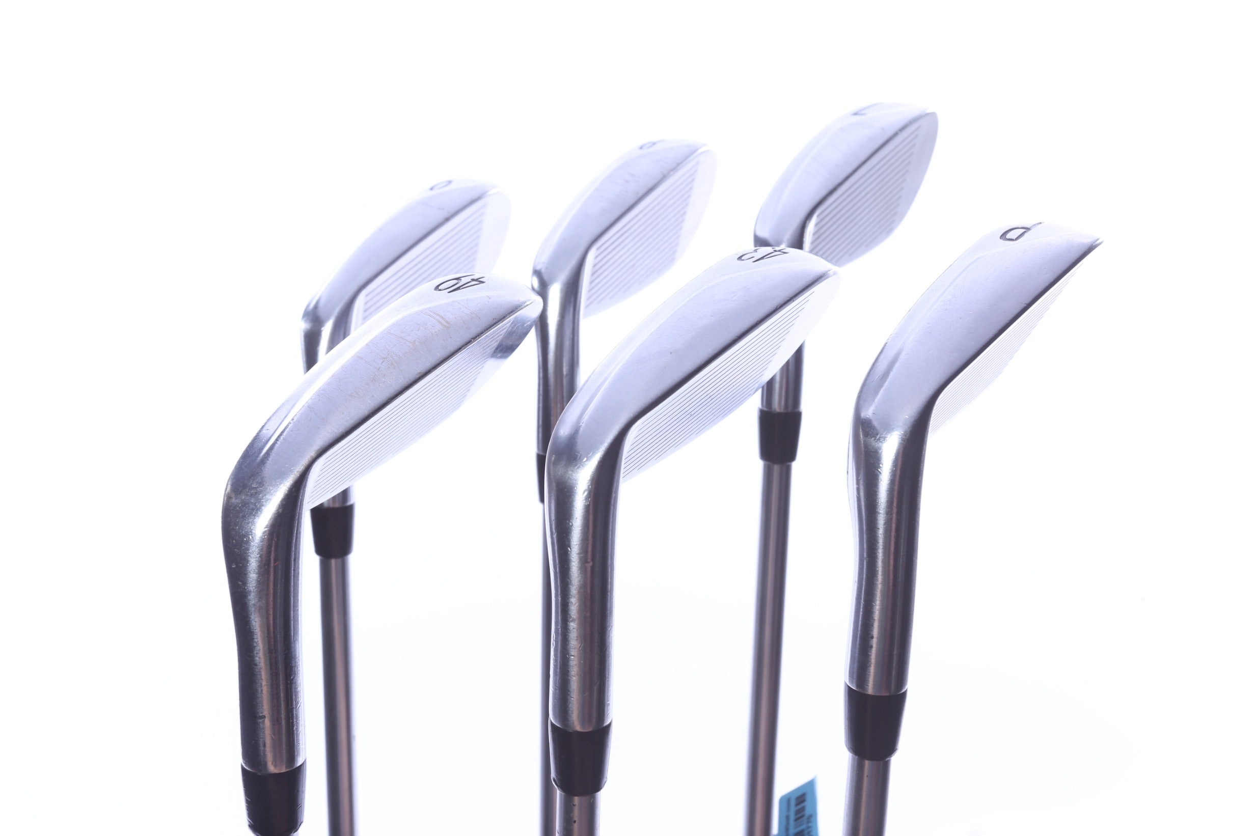 Used Titleist T400 Iron Set - Right-Handed - 7-PW, GW, AW - Regular Flex