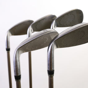 Used Cobra FP Iron Set - Right-Handed - 7-PW, SW - Seniors Flex-Next Round