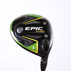 Used Callaway Epic Flash 3-Wood - Right-Handed - 15 Degrees - Stiff Flex-Next Round
