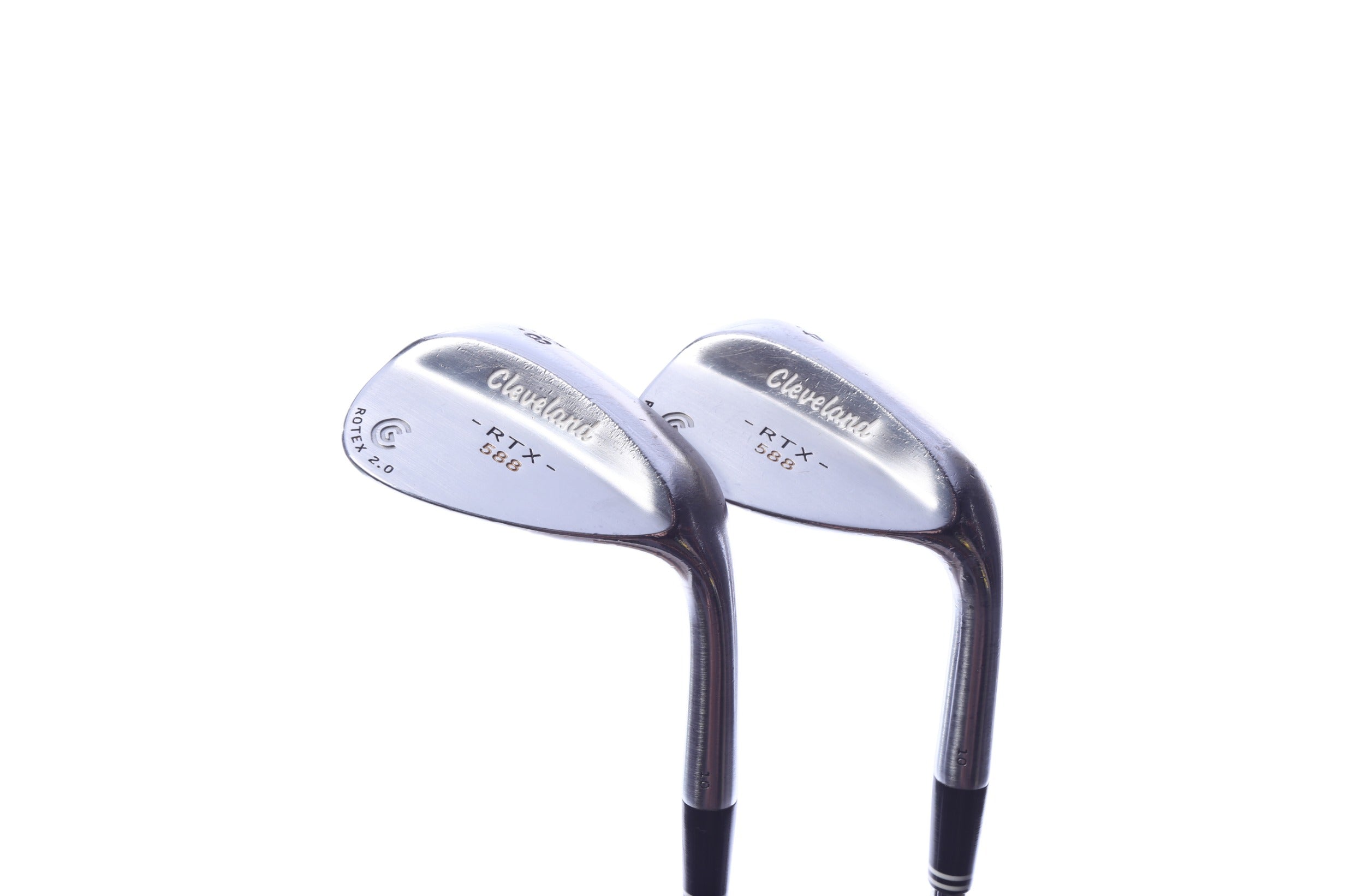 Used Cleveland 588 RTX 2.0 Tour Satin Wedge Set - Right-Handed - 54*, 58* - Wedge Flex-Next Round