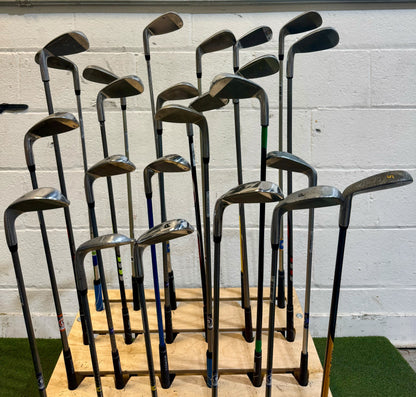 Wholesale Lot of 30 Golf Clubs - Assorted Irons and Wedges - Youth Flexes