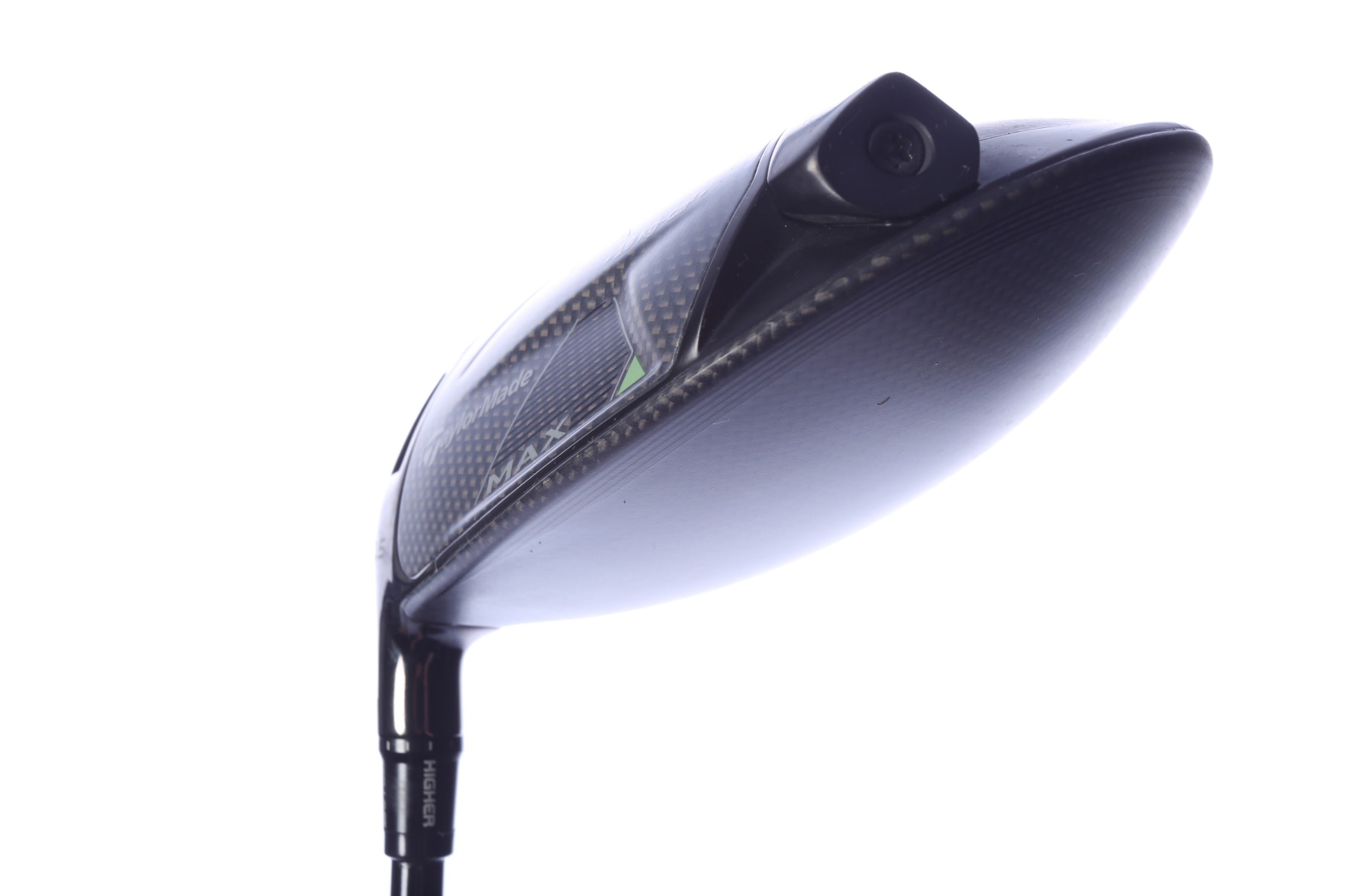 Used TaylorMade Qi35 MAX Driver - 10.5 Degrees - Stiff Flex Project X Hzrdus Smoke RDX Red - Left-Handed