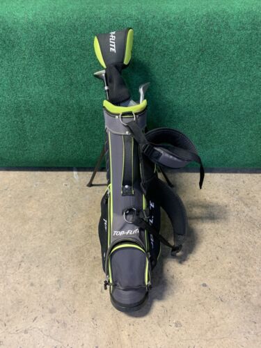 Top Flite 1W, Hybrid, 7i, SW and Putter Green Kid’s Club Set 48”-51” Height RH-Next Round