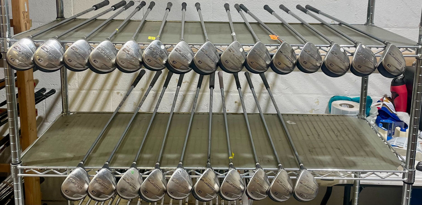 Wholesale Lot of 25 Golf Clubs Cobra Offset SZ Hyper Steel Ladies Fairway Woods-Next Round