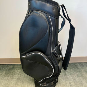 TaylorMade Mercedes Benz Cart Bag 14 Dividers/ 6 pockets w/ Strap and Rain Cover-Next Round